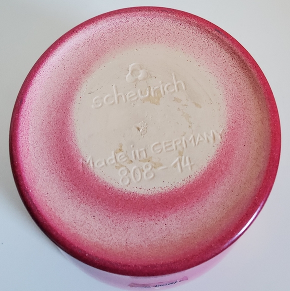 Scheurich Pink Ceramic Planter - Picture 4 of 4